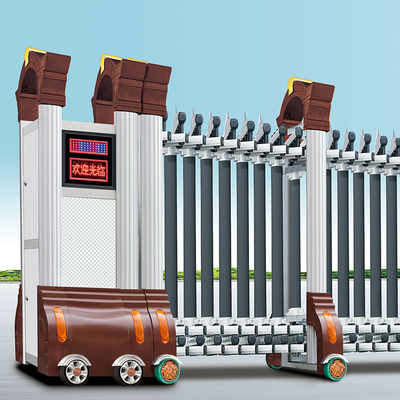 Retractable Folding Driveway Gate Expandable Folding Design Eco-Friendly